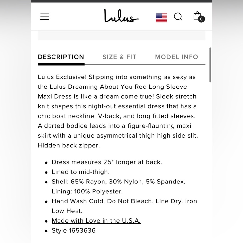 Lulus NWT DRESS - Picture 3 of 3